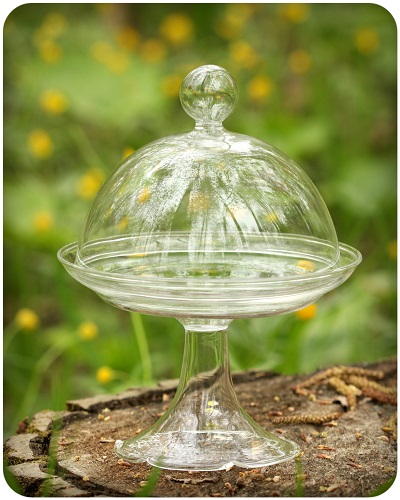 Пироженица с куполом, шарик, стекло d12см