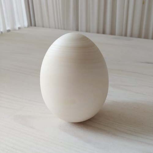 Деревянная заготовка Яйцо большое (h 8 см d 6 см)