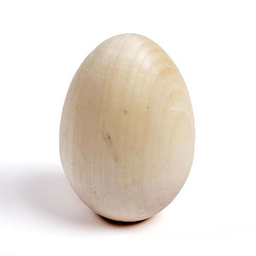 Деревянная заготовка яйцо h 6,5 см; d 4,5 см