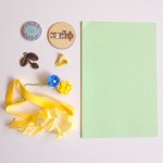 Мининабор экспресс открытка Дизайн 5 (светло-зеленая)