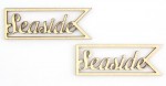 Лазерные вырубки из дерева 2шт/уп - Seaside 5*1,7см SCB4400165